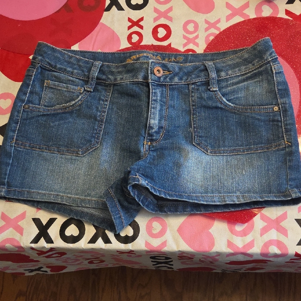 Arizona Jean Company Classic Blue Jean Juniors Shorts